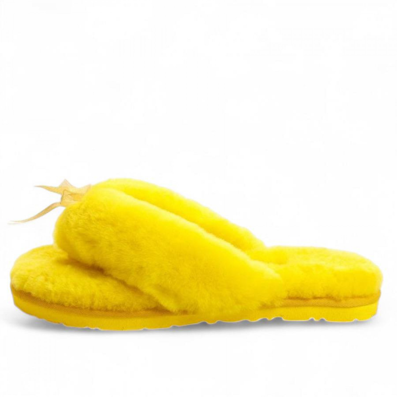 UGG Fluff Flip Flop Yellow