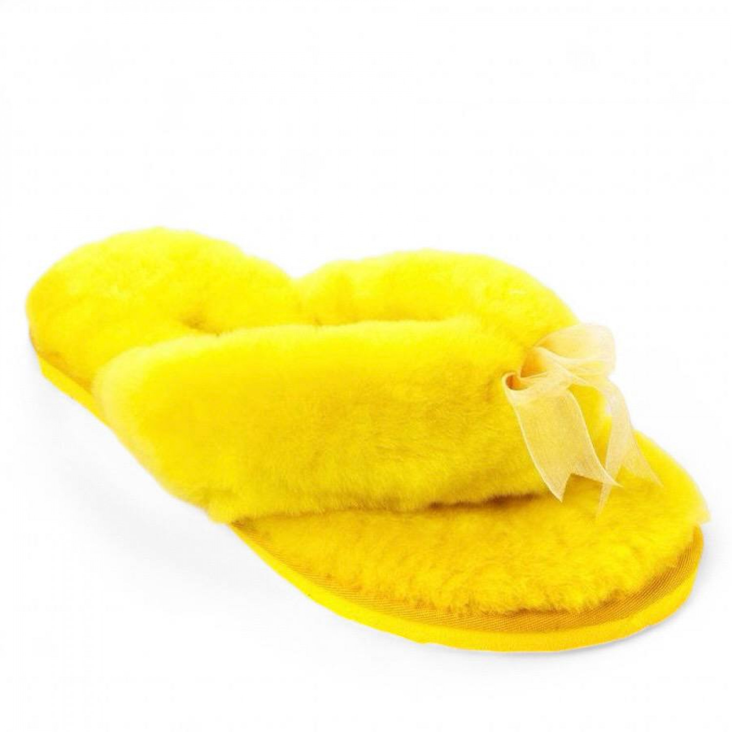 UGG Fluff Flip Flop Yellow