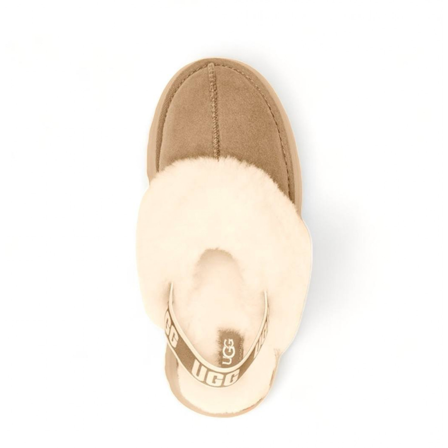 UGG Funkette Suede Platform Sand