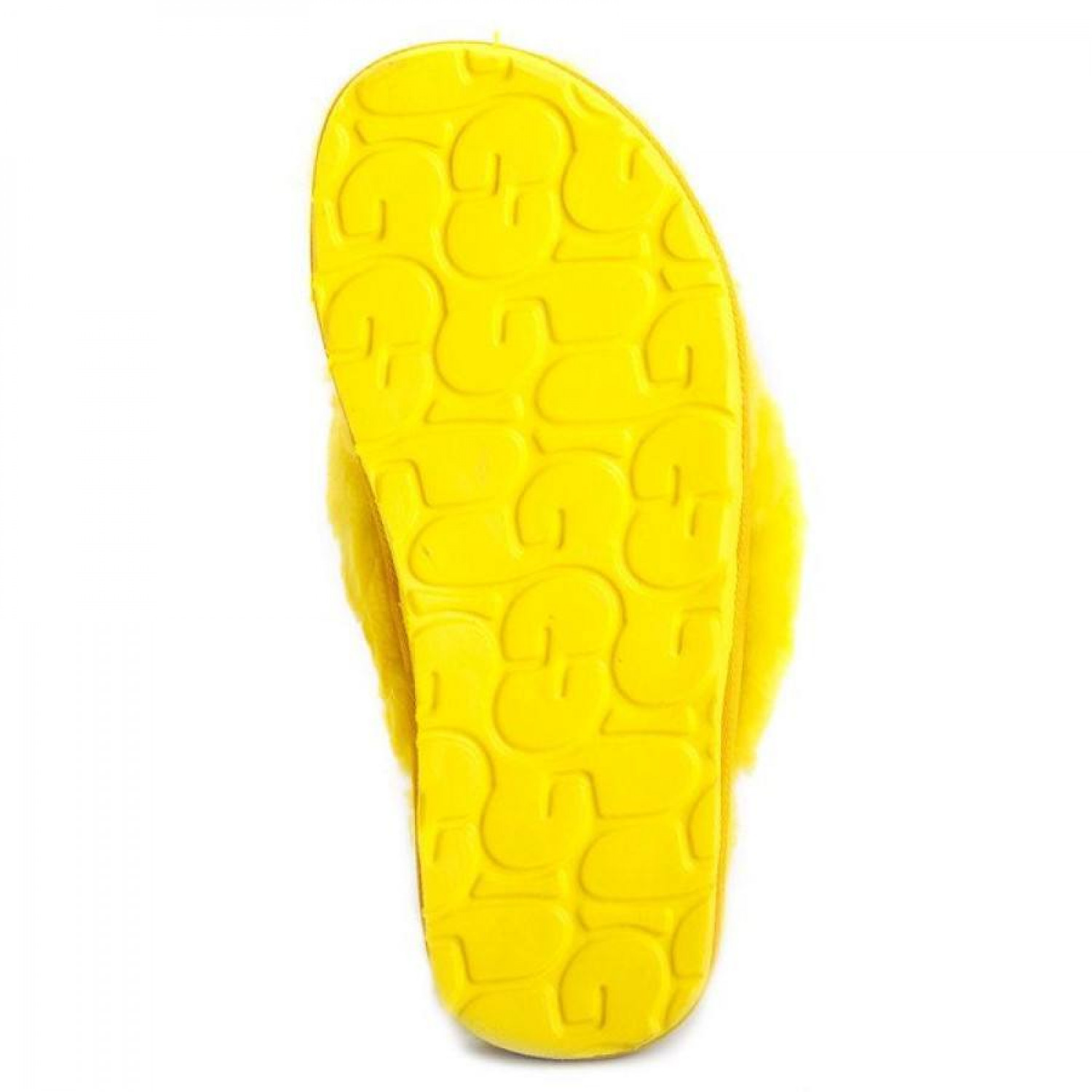 UGG Fluff Flip Flop Yellow