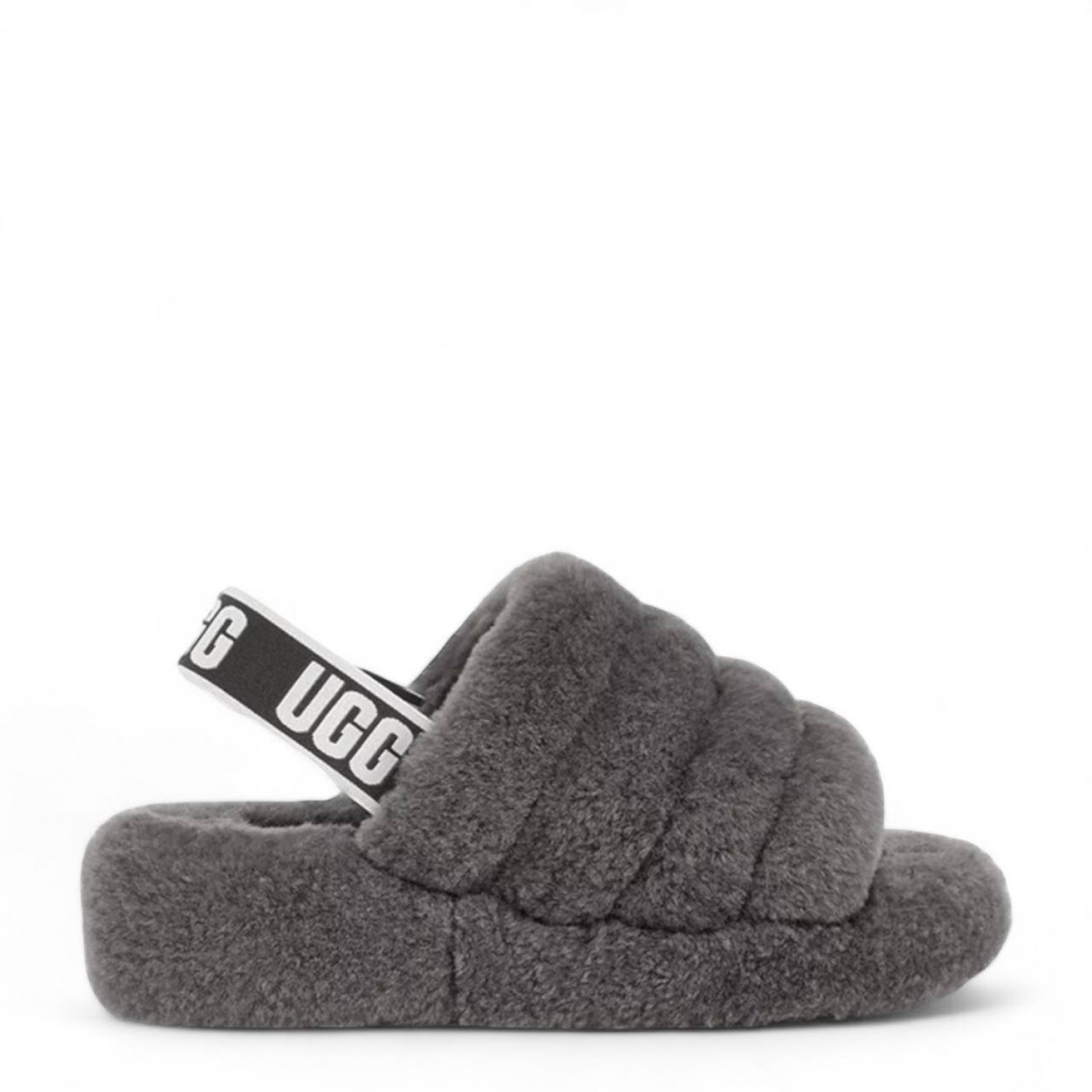 UGG Fluff Yeah Slide Grey