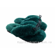 UGG FLUFF FLIP FLOP DARK GREEN