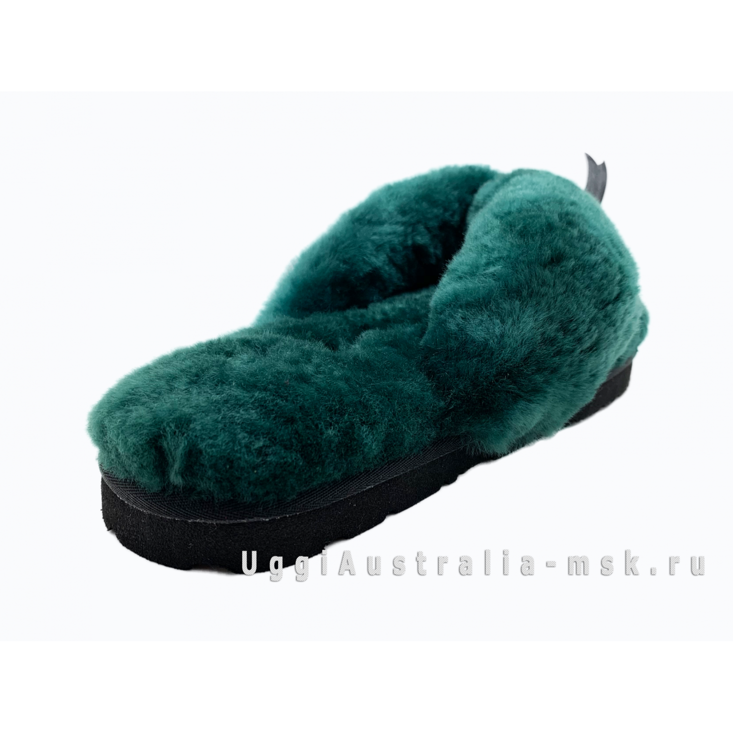 UGG FLUFF FLIP FLOP DARK GREEN UGG FLUFF FLIP FLOP DARK GREEN