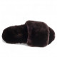 UGG Fluff Slide Slippers Chocolate