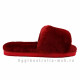 UGG FLUFF SLIDE SLIPPERS BORDO