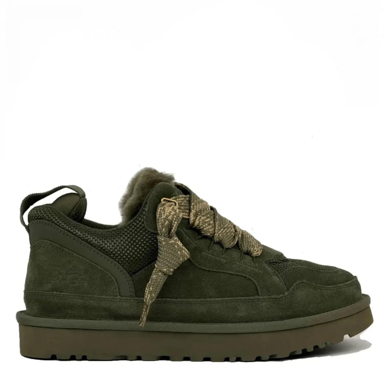 UGG Mens Lowmel Sneaker Dark Green