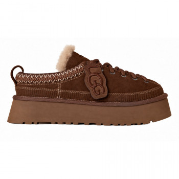 Heritage Lace-Up Slipper Hickory