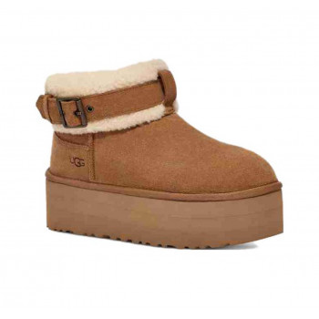 UGG ULTRA MINI BELTED ROLLER CHESTNUT