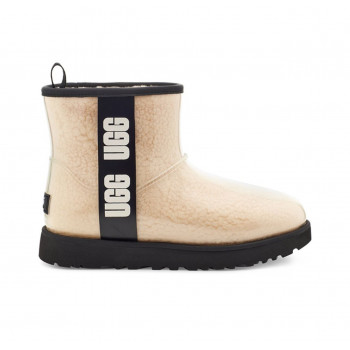 UGG WOMEN'S CLEAR MINI NATURAL BLACK