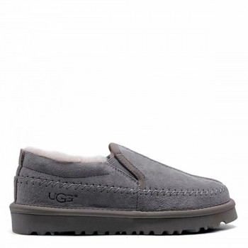 Ugg Stitch Slip On Grey